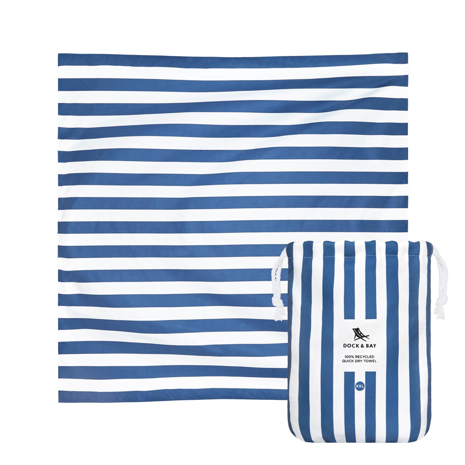 Dock & Bay Quick Dry Beach Towel for Two - Extra Extra Large